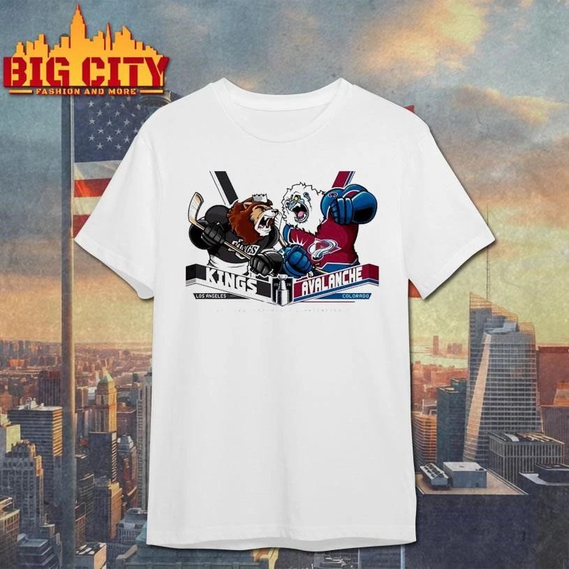 Los Angeles Kings Vs Colorado Avalanche NHL Stanley Cup Playoff 2026 Eastern Conference Quarter Final Mascot Shirt