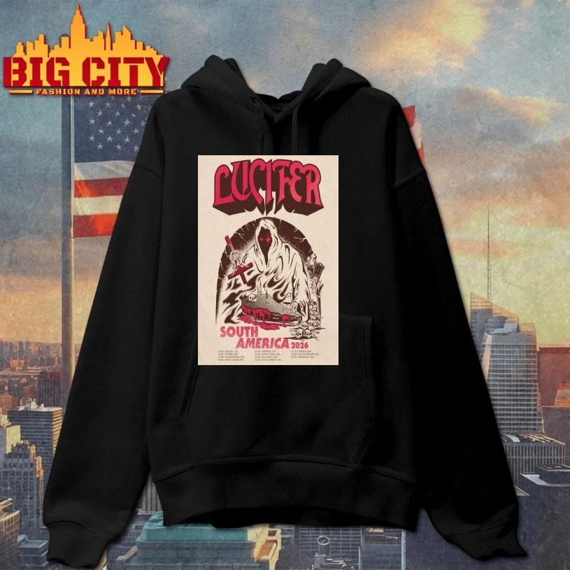 Lucifer The Band South America 2026 Poster Shirt