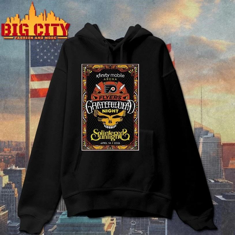 Grateful Dead Night at the Flyers on April 14th in Philadelphia, PA Poster Shirt