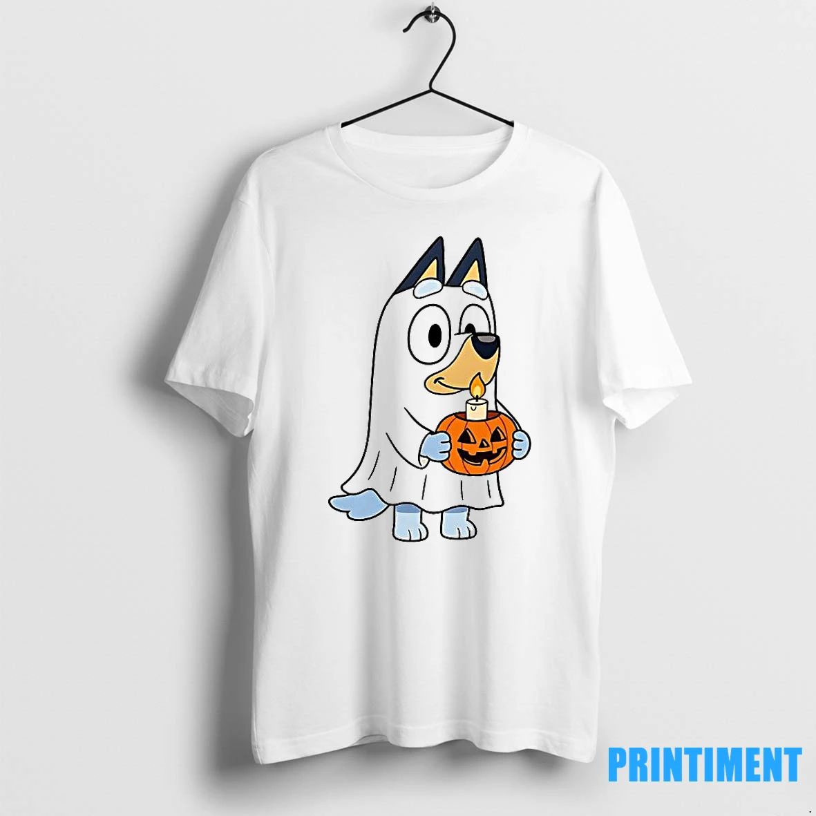 Bluey Halloween Ghost Bluey Pumpkin Cartoon Tshirts Sweater