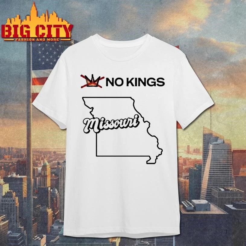 No Kings Missouri Map Tour 2026 Shirt