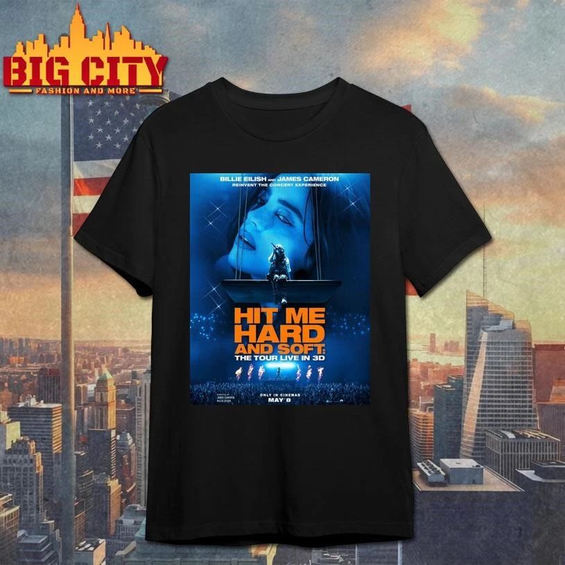 Billie Eilish New Poster Hit Me Hard And Soft The Tour Live In 3D Movie On May 8 2026 Poster Shirt