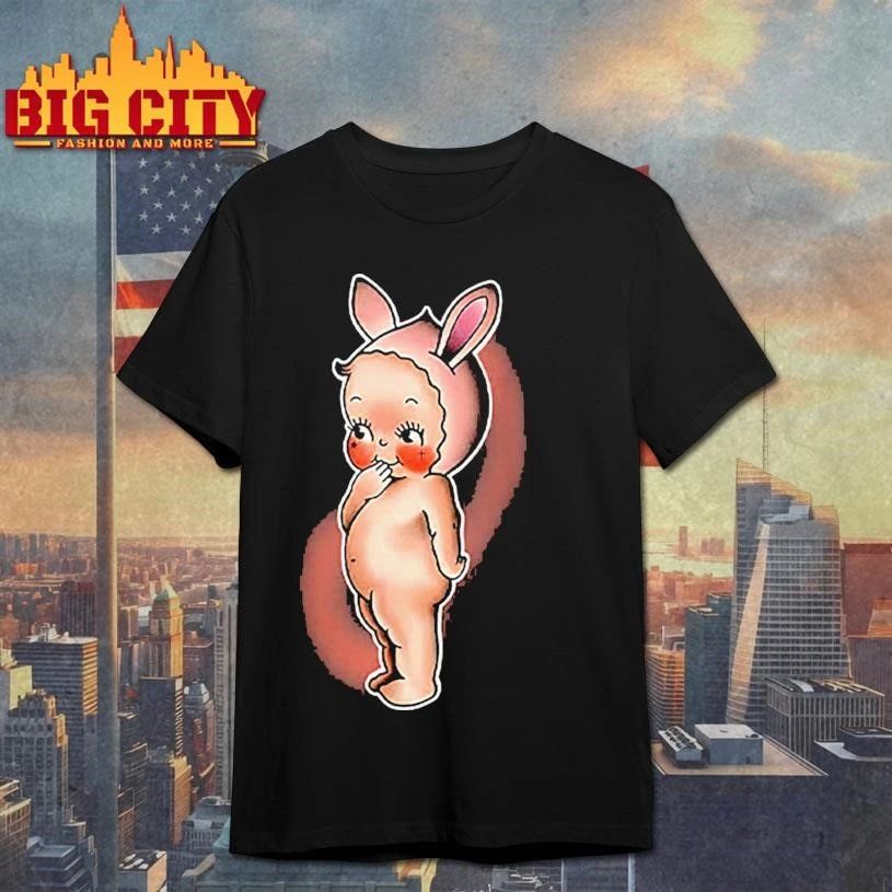 Kewpie Baby Bunny Rabbit Graphic Shirt