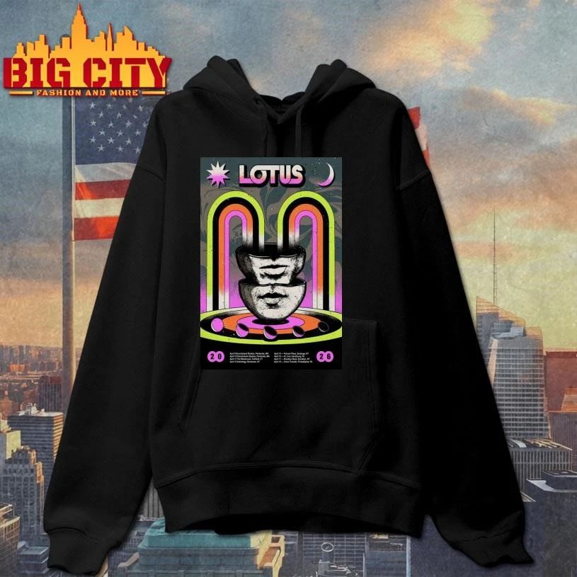 Lotus Tour Apr 2026 Poster Shirt