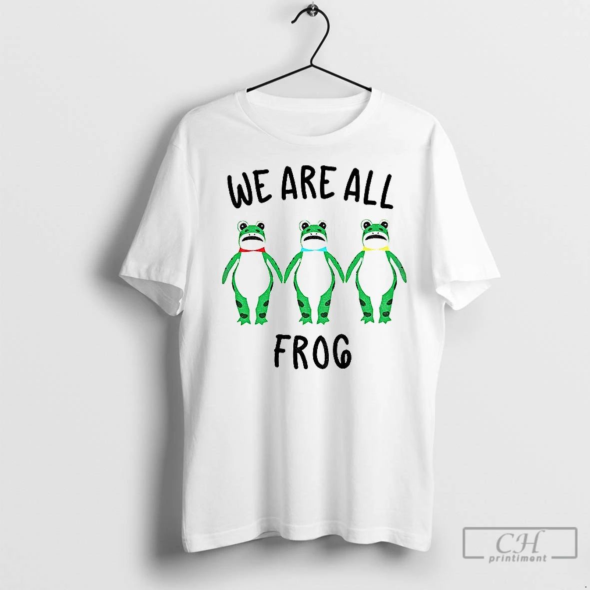 Classic Portland Frog We Are All Frog Abolish Ice Anti Fascism Peaceful