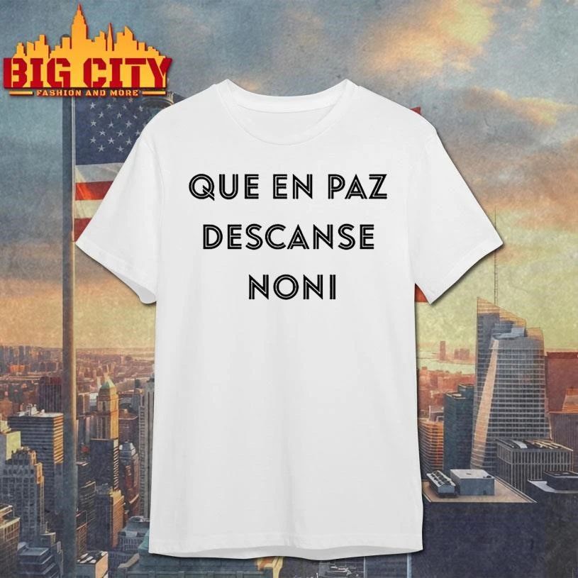Que en paz descanse noni graphic shirt