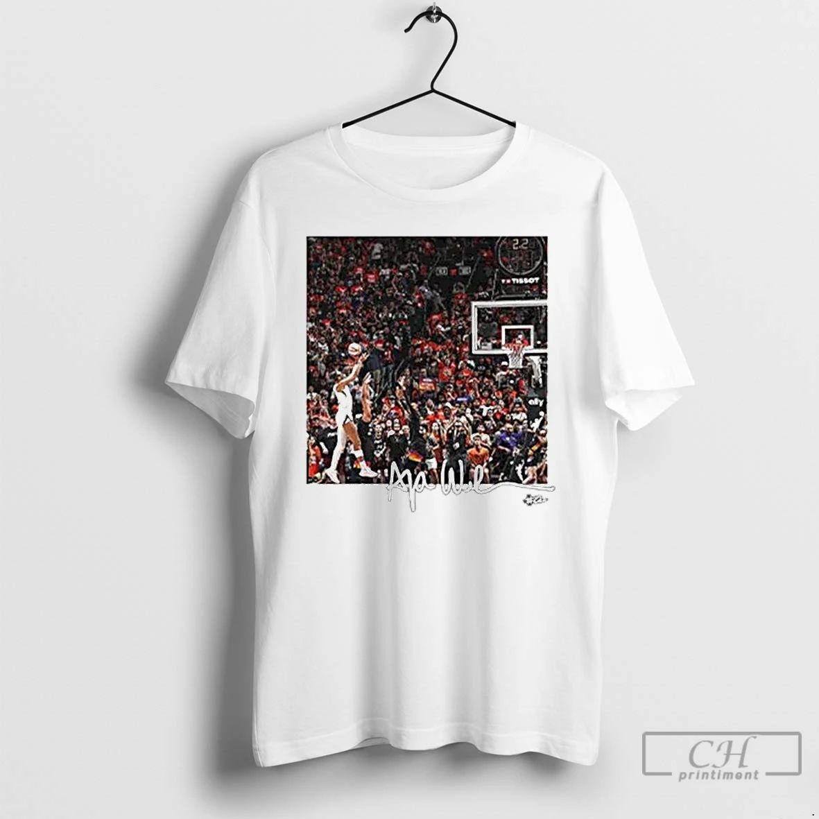 Classic Aja Wilson Las Vegas Aces Photo Signature Ornaments T Shirts