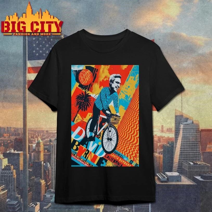 David Byrne Apr14 2026 Santa Barbara Tour Poster Shirt