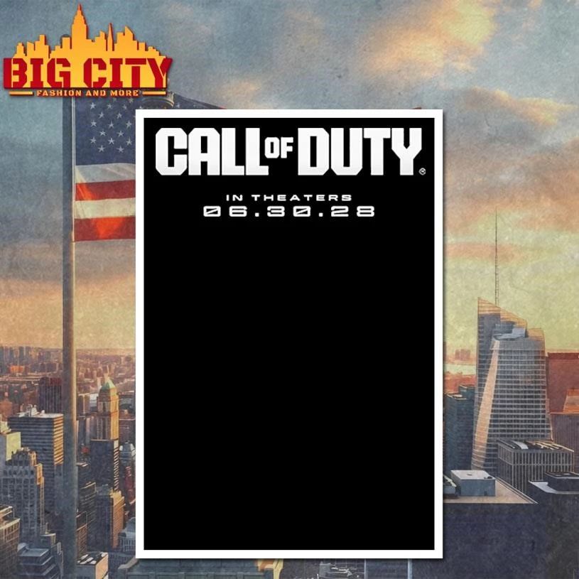 Call Of Duty Movie In Theaters on June 30 2028 Shirt