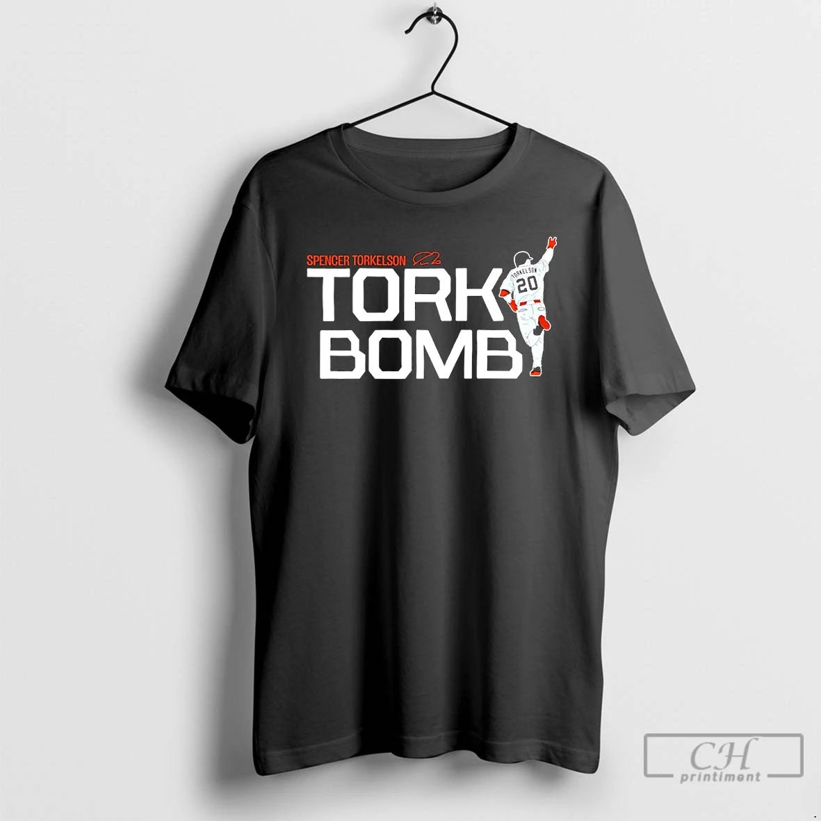 Classic Tork Bomb Spencer Torkelson Detroit Tigers Baseball T Shirts