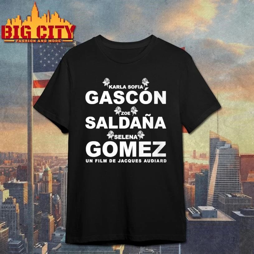 Emilia Perez Karla Sofia Gascon & Zoe Saldana Shirt