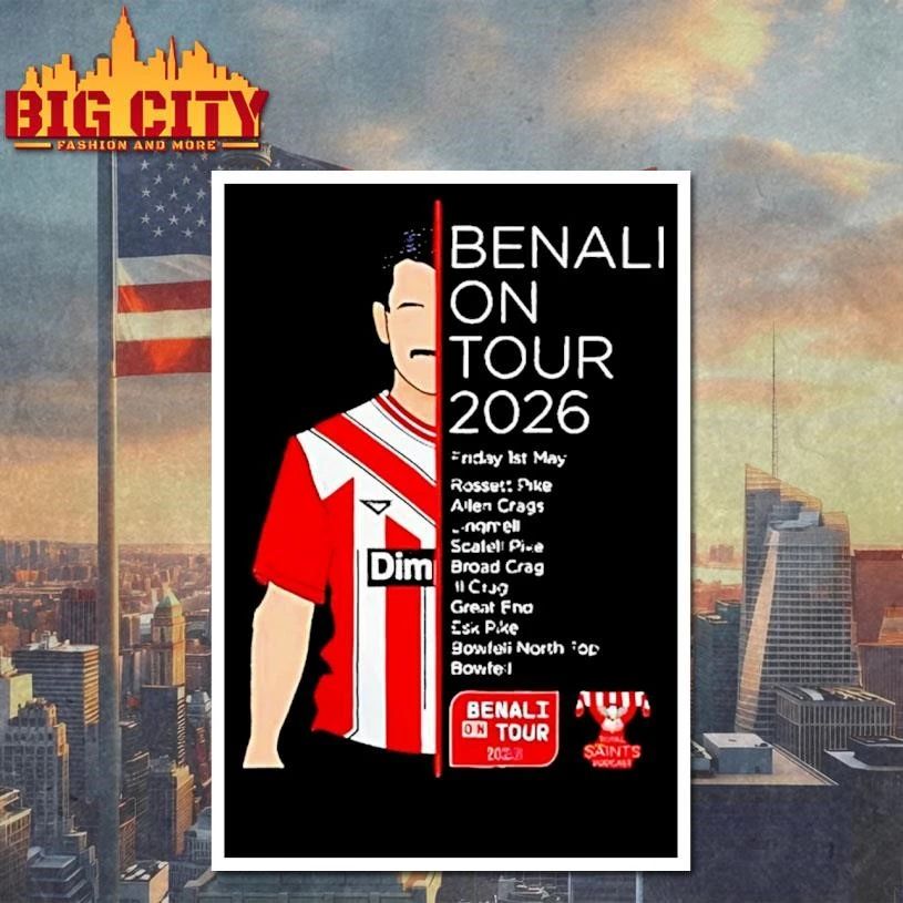 Benali On Tour 2026 Shirt