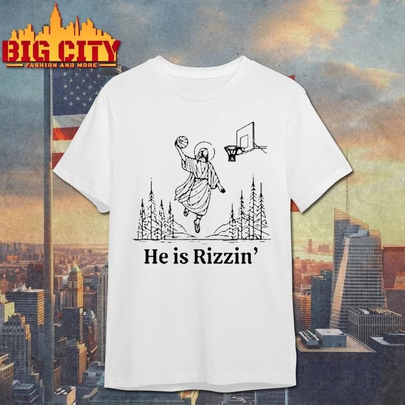 He Is Rizzin Christian Easter Tour 2026 Shirt