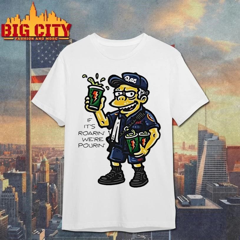 Simpson Rac Pour If Its Roaring Were Pouring Shirt