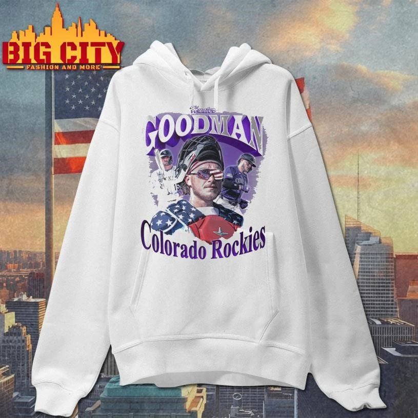 Hunter Goodman Colorado Rockies Shirt Giveaway 2026