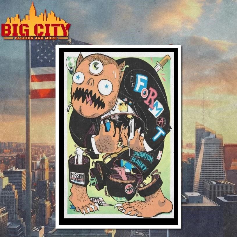 The Format concert Denver, Mission Ballroom, Apr 10, 2026 Poster Shirt