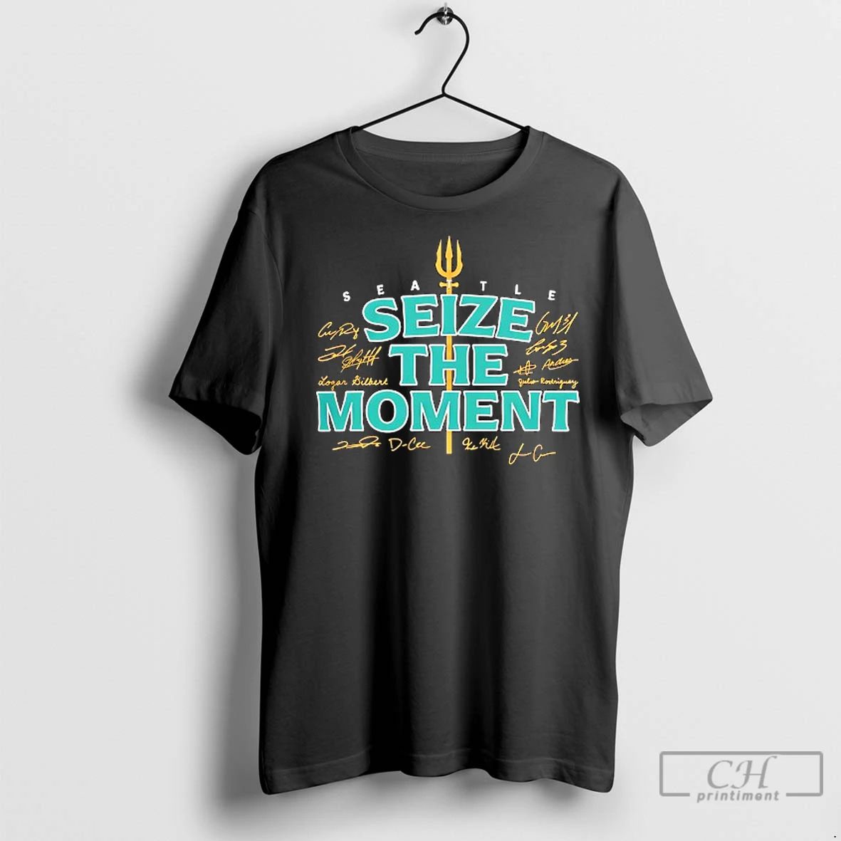 Classic Seatle Mariners Team Seize The Moment Legends Signature