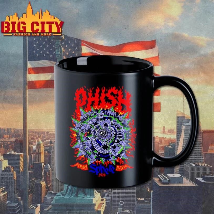 Phish Live At Sphere Las Vegas 2026 Event Merch Gamehendge Mace Sphere 26 Shirt
