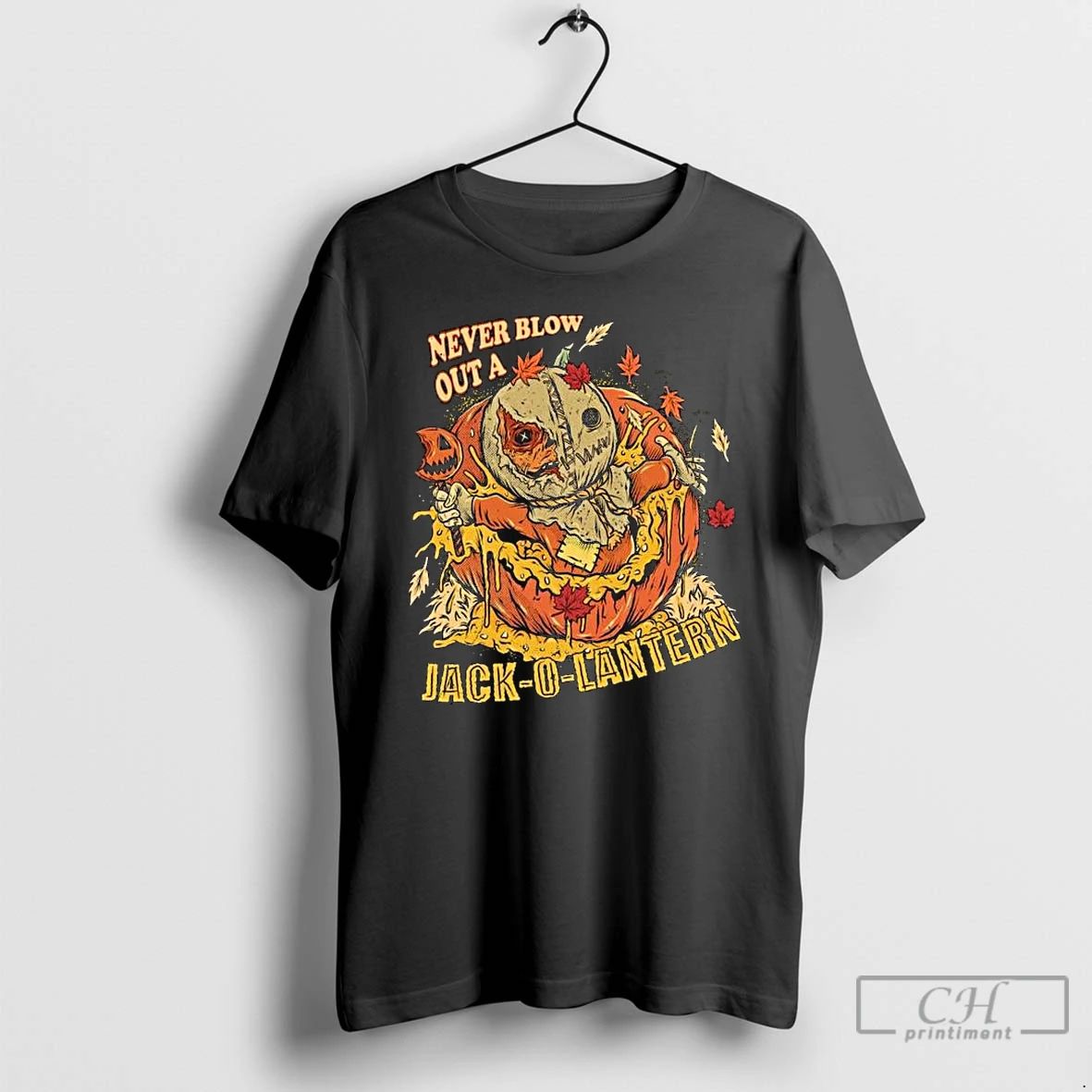 Classic Never Blow Out A Jack O Lantern Halloween Long Sleve T Shirts