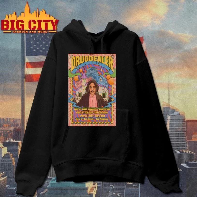 DRUGDEALER CA Tour April 2026 Poster Shirt