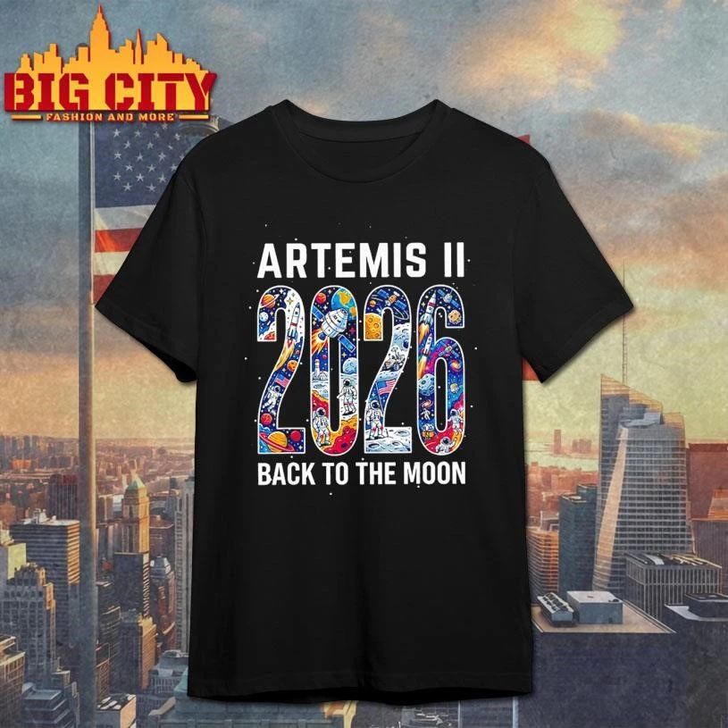 Fun Artemis II Back to Moon 2026 Space Dreamers Shirt