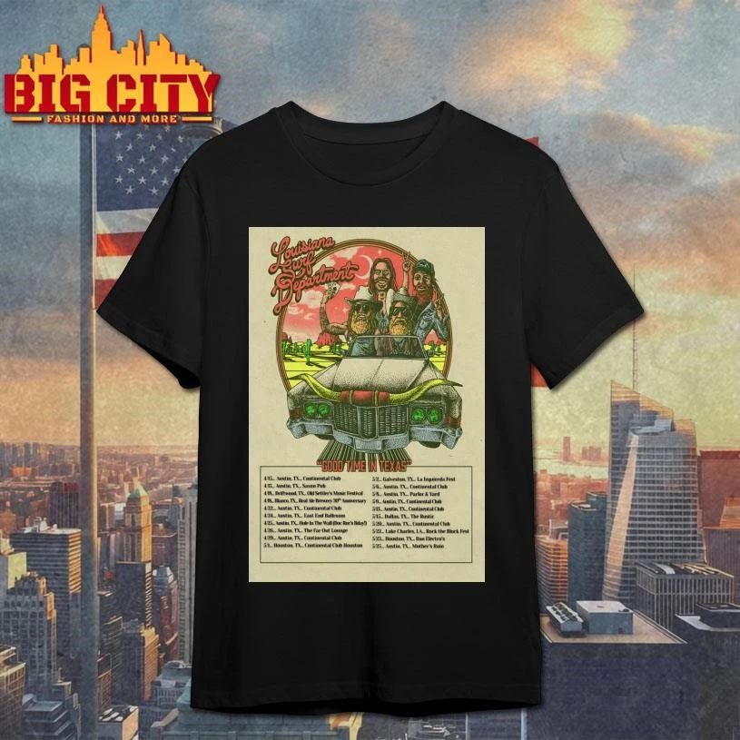 The Louisiana Surf Department Good Time In Texas 2026 Poster Shirt