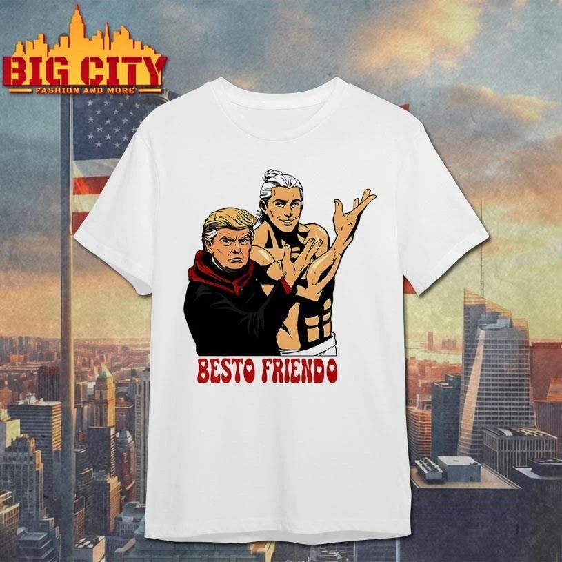 Besto Friendo Trump Epstein Inspired Jujustsu Kaisen Meme shirt