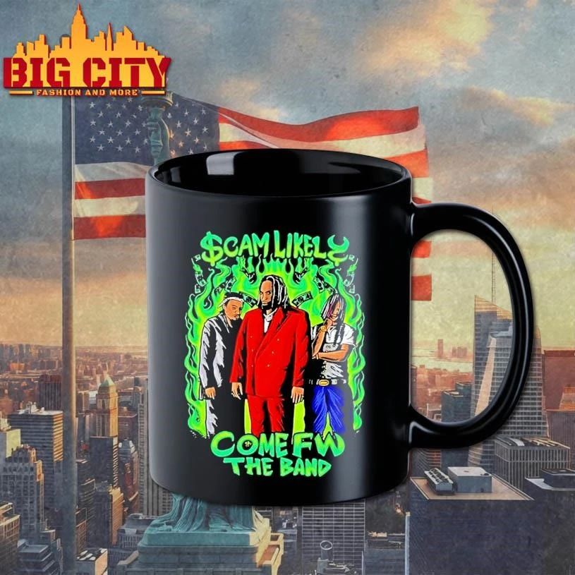 Cam Likely Come Fw The Band Green Graphic Shirt