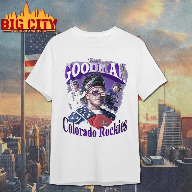 Hunter Goodman Colorado Rockies Shirt Giveaway 2026