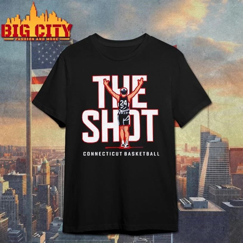 The shot connecticut college basketball shirt
