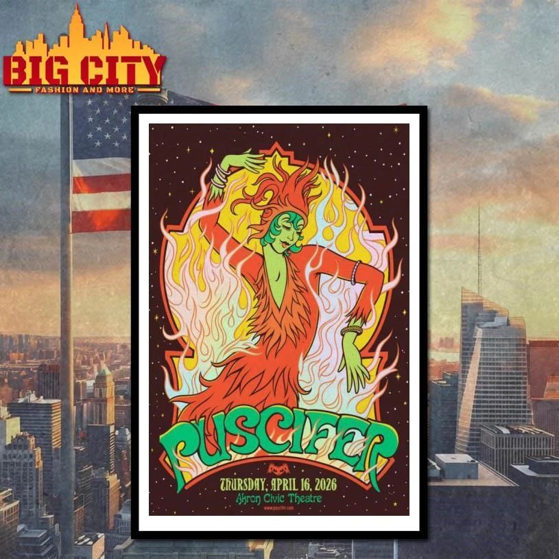 Puscifer Akron Civic Theatre Limited Poster Shirt