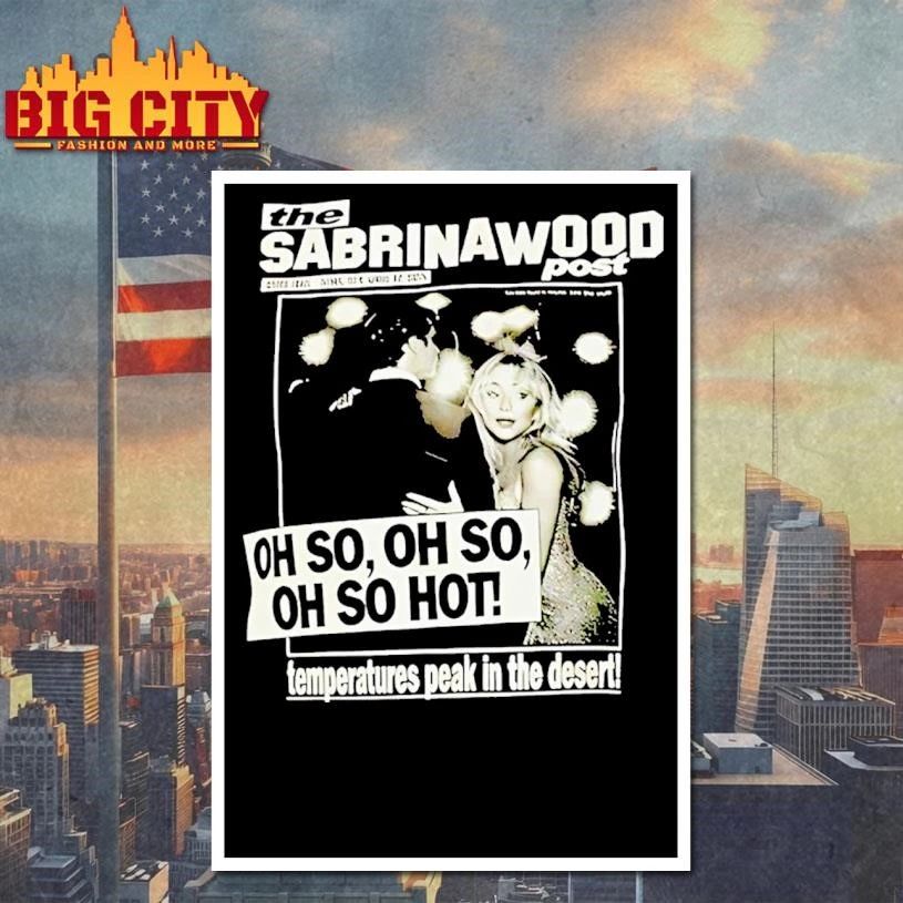 The Sabrina Wood Post Shirt