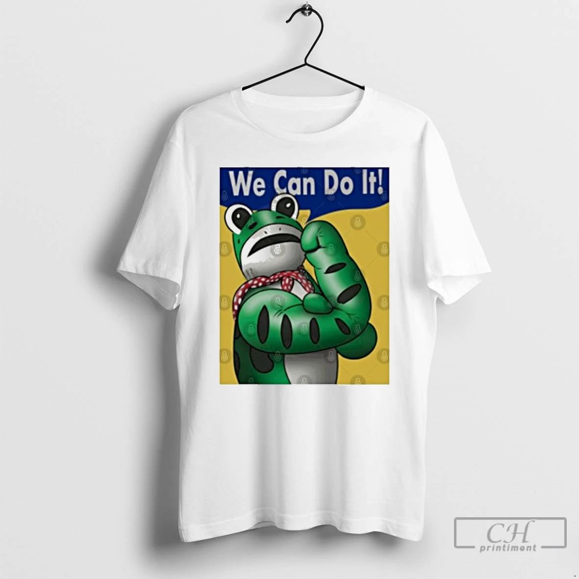 Classic We Can Do It Portland Frog T Shirts
