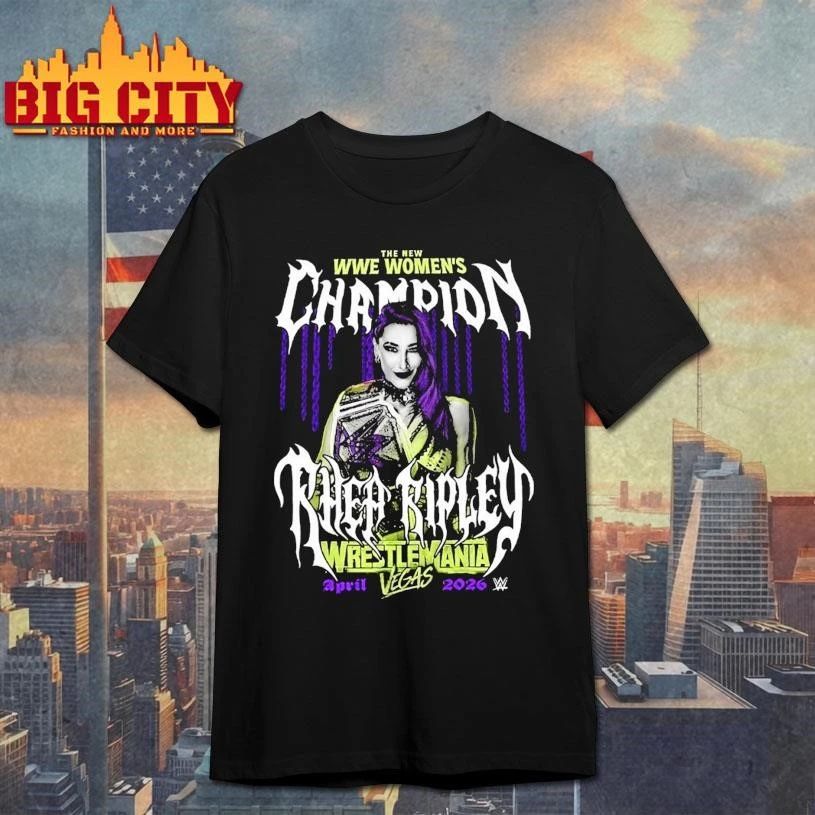 Rhea Ripley WrestleMania Vegas 2026 Champion Shirt