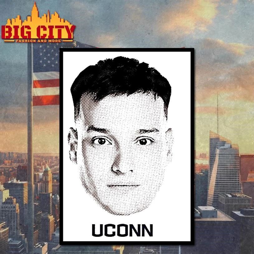 Uros Paunovic Uconn Huskies Mens Basketball Big Head Funny Shirt