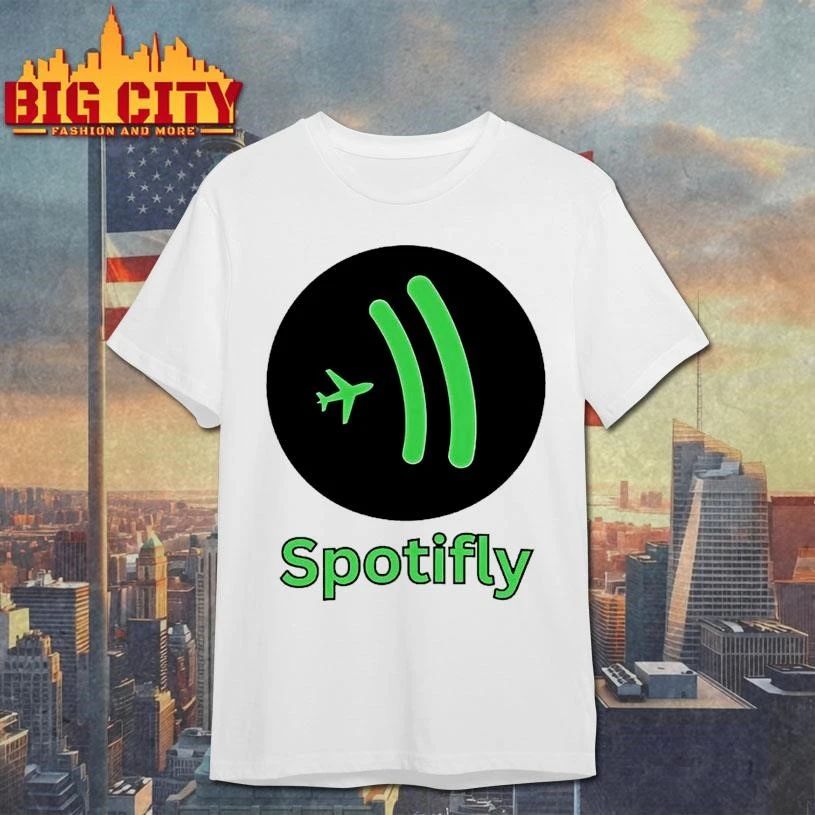 Spotifly Spotify Parody Logo Shirt