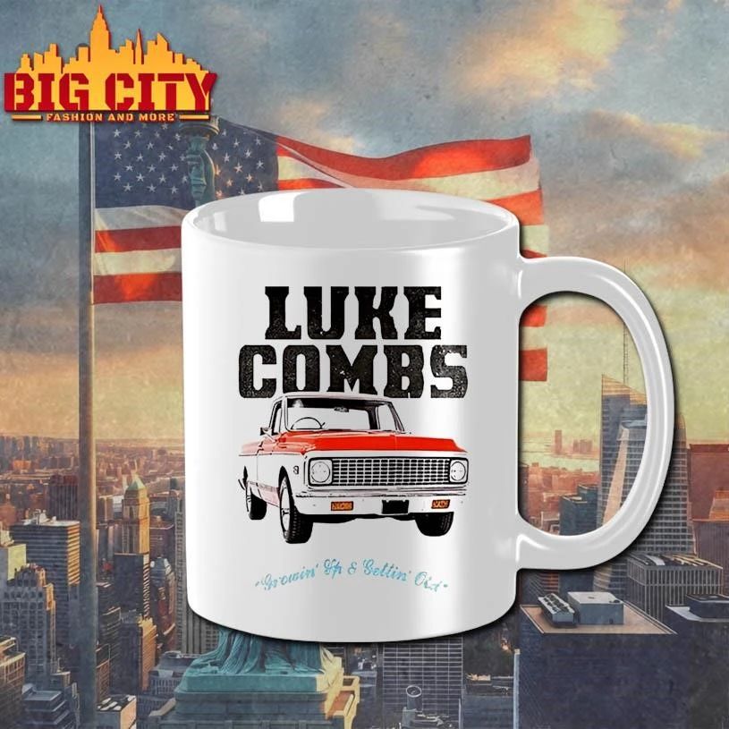 Luke Combs Truck Photo Vintage Retro Shirt