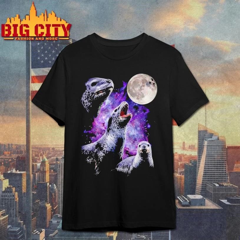 3 Seals Howling At The Moon Shirt