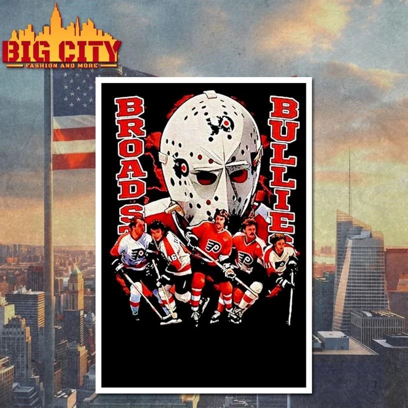 Broad Street Bullies Philadelphia Flyers Vintage Hockey Nhl Graphic Shirt
