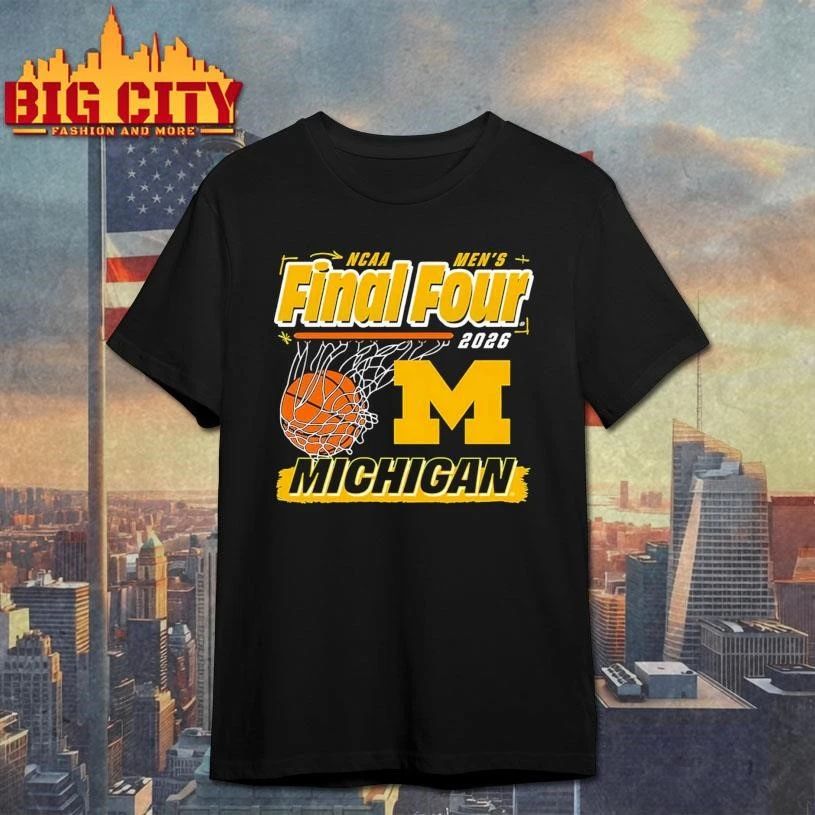 Michigan Final Four 2026 Graphic Shirt
