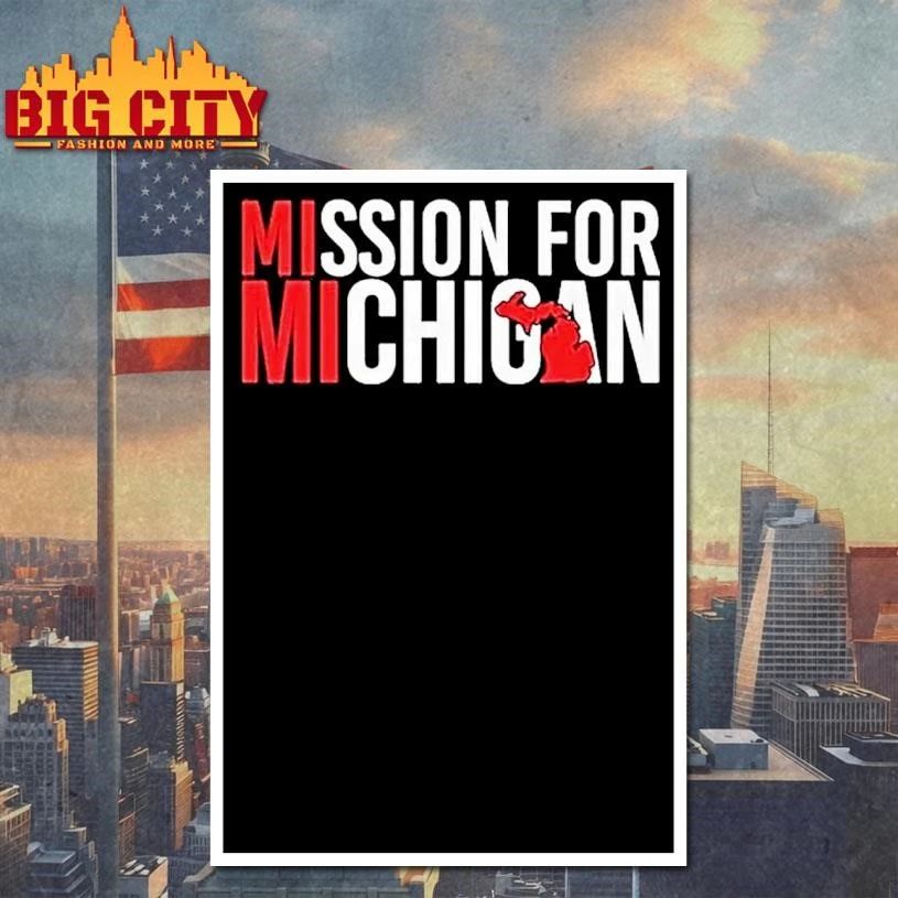 Mission For Michigan Tour 2026 Graphic Shirt