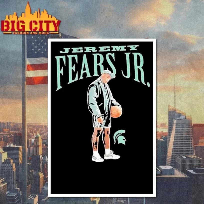 Jeremy Fears Jr Michigan State Spartans Old School Shirt