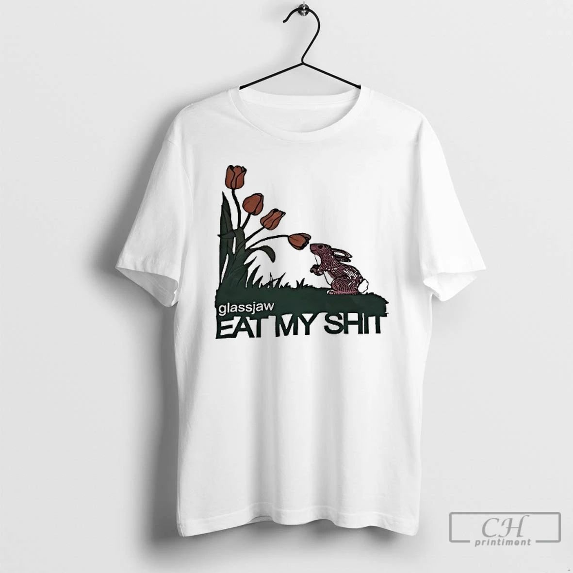 Classic Bunny Glassjaw Eat My Shit T Shirts
