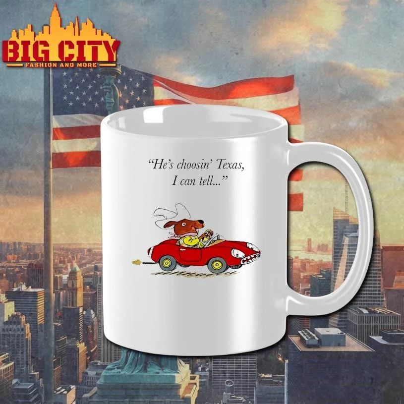 Richard Scarry Dingo Hes Choosin Texas I Call Tell Shirt