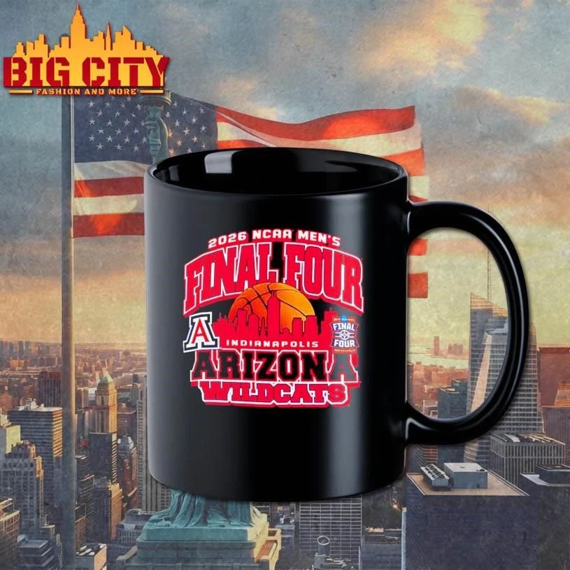 Arizona Wildcats 2026 NCAA Men’s Basketball Final Four Bound city skyline Shirt
