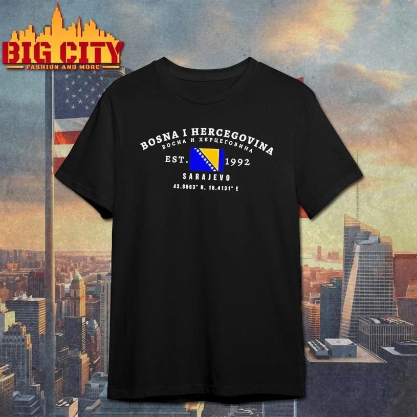 Bosnia I Hercegovina Bocha H Xepuerobnha Sarajevo Est 1992 Shirt