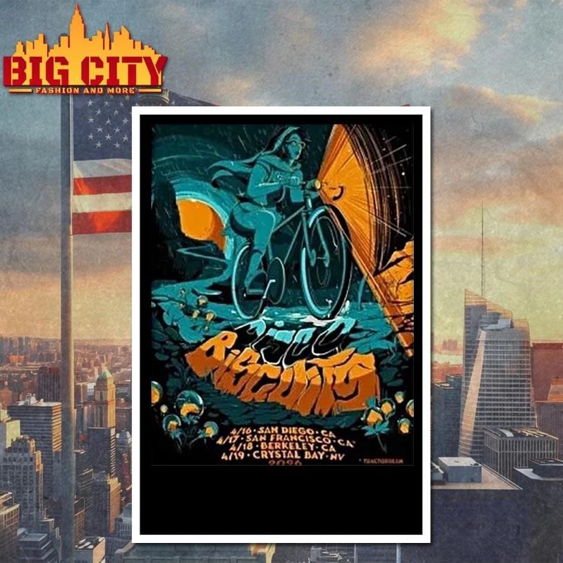 The Disco Biscuits Bicycle Day West Coast Tour 2026 California And Nevada Shirt