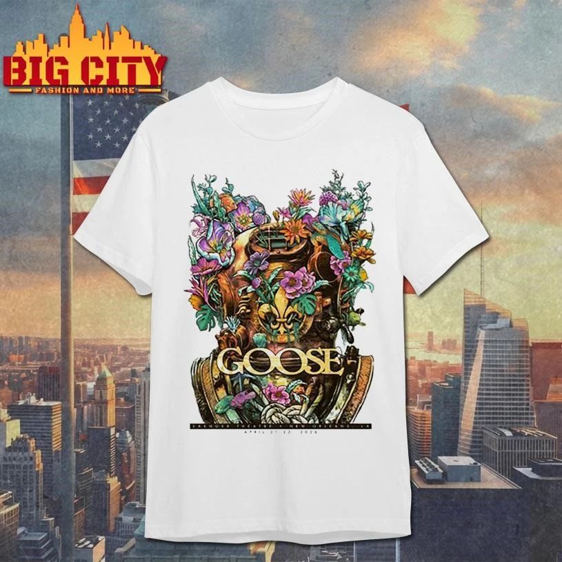 Goose Apr 21-22, 2026 Saenger Theatre, New Orleans Event Shirt