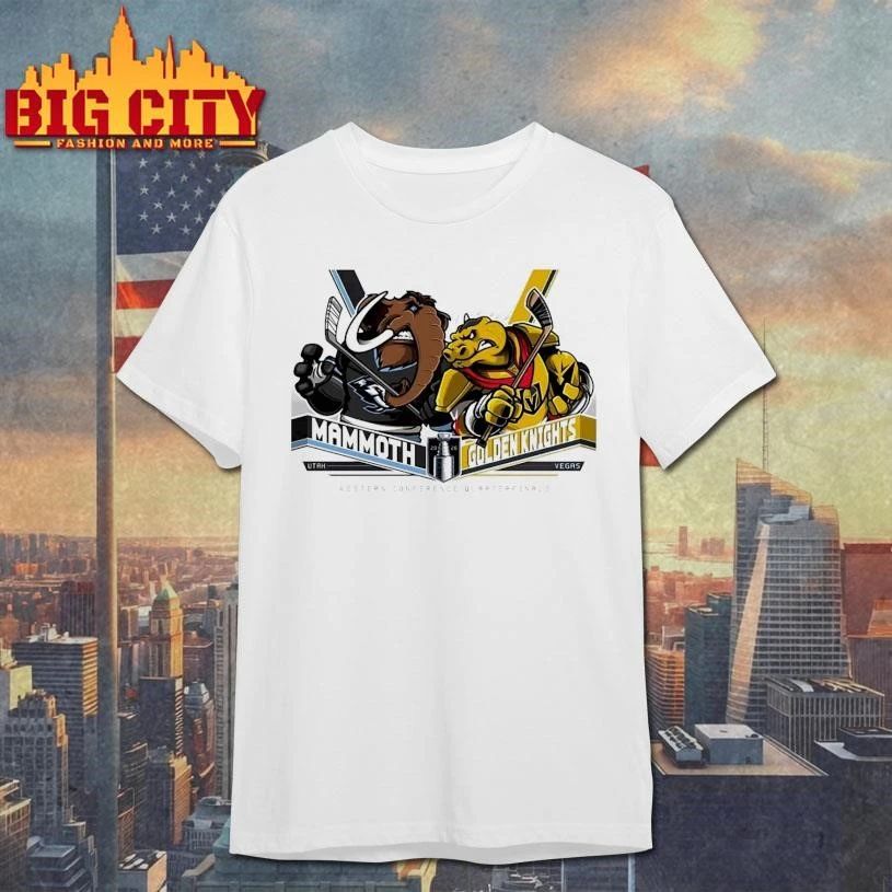 Utah Mammoth Vs Vegas Golden Knights NHL Stanley Cup Playoff 2026 Eastern Conference Quarter Final Mascot Shirt