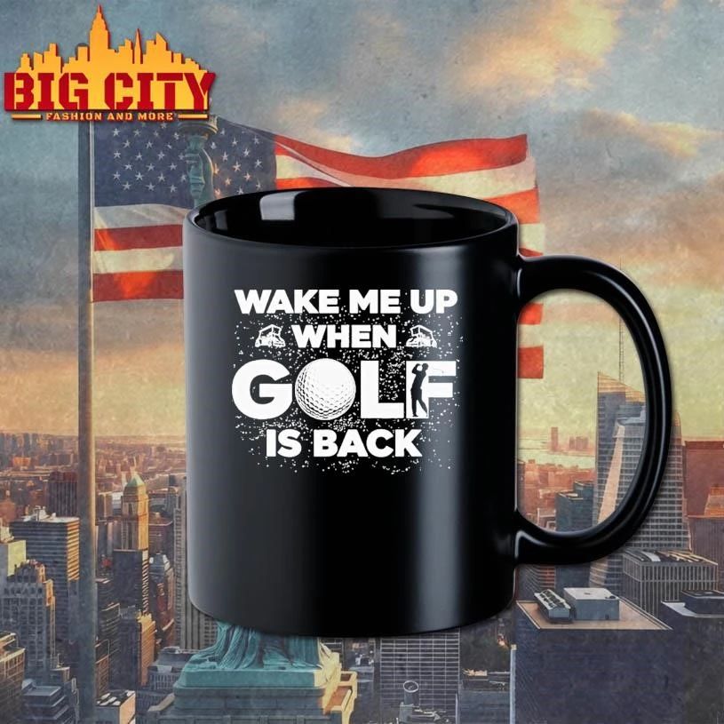 Wake Me Up When Golf Is Back Tour 2026 Shirt